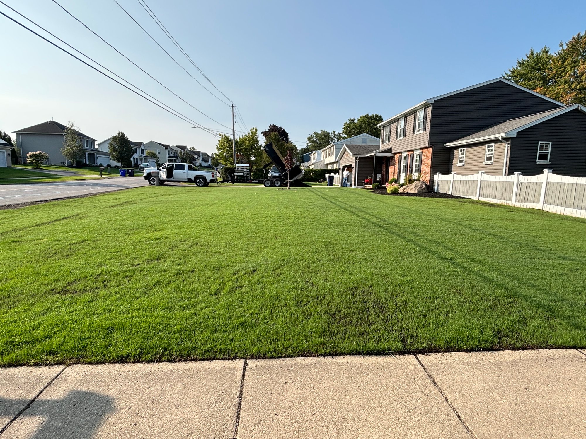 Compost Topdressing After